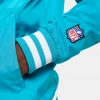 Fanatics NFL Miami Dolphins Sateen Jacket New Aqua L