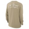 Nike Long Sleeve Max 90 T-Shirt - NFL Las Vegas Raiders Yukon Tan XXL