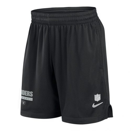 Nike Dri-Fit Mesh Short - NFL Las Vegas Raiders Black/Field Silver M