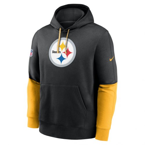 Nike Club Hoodie Team Issue - NFL Pittsburgh Steelers Black/University Gold XXL