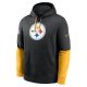 Nike Club Hoodie Team Issue - NFL Pittsburgh Steelers Black/University Gold