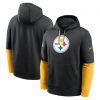 Nike Club Hoodie Team Issue - NFL Pittsburgh Steelers Black/University Gold XXL