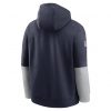 Nike Club Hoodie Team Issue - NFL Dallas Cowboys College Navy/Wolf Grey