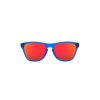 OAKLEY FROGSKINS XXS PRIZM RUBY LENSES, CRYSTAL BLUE FRAME 48