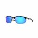 OAKLEY WIRE TAP 2.0 FRAME-SATIN BLACK LENS-PRIZM SAPPHIRE