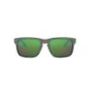 OAKLEY HOLBROOK FRAME-WOODGRAIN LENS-PRIZM SHALLOW WATER POLARIZED