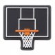 CROCS BLACK BASKETBALL BACKBOARD JIBBITZ MC