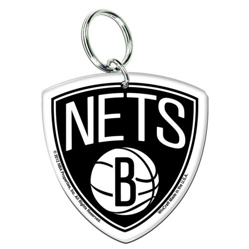 Wincraft Brooklyn Nets Akril Csapat Logó Kulcstartó Színes