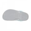 CROCS BAYA LINED FUZZ STRAP CLOG GREY/ICE BLUE 39-40