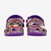 CROCS CLASSIC LISA FRANK CLOG NEON PURPLE/MULTI