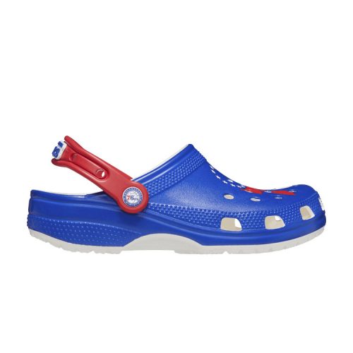 CROCS NBA PHILADELPHIA 76ERS CLASSIC CLOG WHITE 39-40