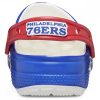 CROCS NBA PHILADELPHIA 76ERS CLASSIC CLOG WHITE 45-46