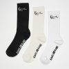 Karl Kani Signature Socks 3 Pack black/off white/ white