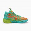 Puma MB.04 Lamelo Ball Scooby Doo Aquatic-Lime Smash-Heat Fire 42