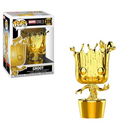 POP Marvel: MS 10 - Groot (Chrome)