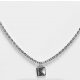 Karl Kani OG01 Diamond Tennis Necklace Silver ONE