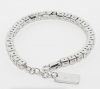 Karl Kani OG01 Diamond Tennis Bracelet Silver