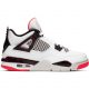 AIR JORDAN 4 RETRO (GS) WHITE/BLACK-BRIGHT CRIMSON