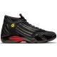 AIR JORDAN 14 RETRO BLACK/VARSITY RED-BLACK