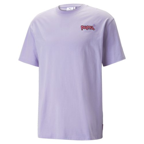 PUMA X 8ENJAMIN GRAPHIC TEE VIVID VIOLET XL