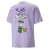 PUMA X 8ENJAMIN GRAPHIC TEE VIVID VIOLET XL