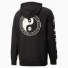 PUMA X STAPLE GRAPHIC HOODIE BLACK L