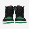 AIR JORDAN 1 RETRO HIGH OG (GS) BLACK/PINE GREEN-WHITE-GYM RED