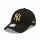 NEW ERA NEW YORK YANKEES FEMALE METALLIC LOGO 9FORTY BLACK