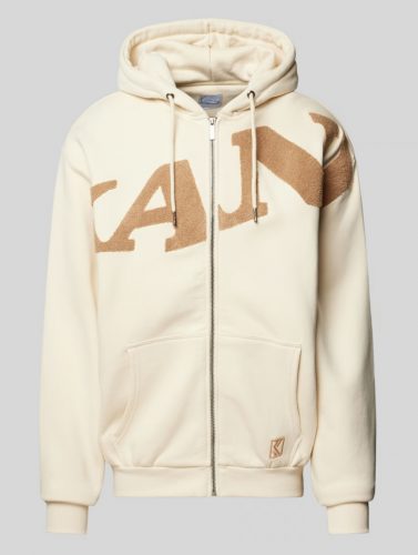 Karl Kani Wavy Retro Os Full Zip Hoodie Off White L