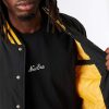 NEW ERA LOS ANGELES LAKERS TEAM LOGO BOMBER JACKET BLACK