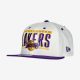 NEW ERA LOS ANGELES LAKERS RETRO TITLE 9FIFTY WHITE