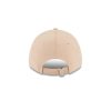 NEW ERA WMNS VELOUR 9FORTY NEW YORK YANKEES LIGHT BEIGE