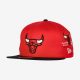 NEW ERA CHICAGO BULLS ALL OVER PATCH 9FIFTY RED S/M