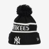 NEW ERA NEW YORK YANKEES JAKE CUFF BEANIE NAVY/WHITE