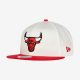 NEW ERA CHICAGO BULLS WHITE/RED M/L