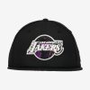 NEW ERA LOS ANGELES LAKERS PRINT INFILL 9FIFTY BLACK