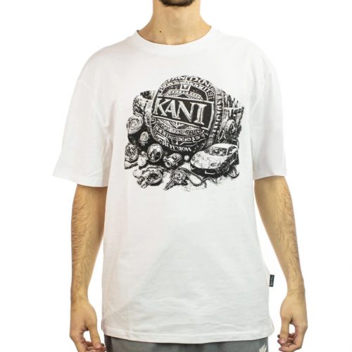 Karl Kani Icy Watch Tee White L