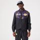 NEW ERA NBA LOS ANGELES LAKERS PANEL TRACK JACKET BLACK