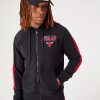 NEW ERA NBA CHICAGO BULLS SCRIPT FZ HOODY BLACK