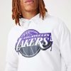 NEW ERA LOS ANGELES LAKERS NBA DRIP LOGO HOODY WHITE