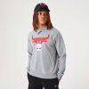 NEW ERA NBA CHICAGO BULLS NBA DRIP LOGO HOODY GREY