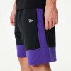 NEW ERA LOS ANGELES LAKERS NBA COLOUR BLOCK SHORTS BLACK XXL