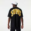 NEW ERA PHOENIX SUNS NBA INFILL LOGO OS TEE BLACK