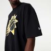 NEW ERA PHOENIX SUNS NBA INFILL LOGO OS TEE BLACK