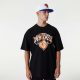 NEW ERA NEW YORK KNICKS NBA INFILL LOGO OS TEE BLACK L