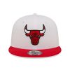 NEW ERA CHICAGO BULLS WHT CROWN TEAM 9FIFTY WHITE S/M