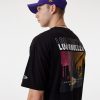 NEW ERA NBA CITY GRPHC BP OS TEE LOS ANGELES LAKERS BLACK XL