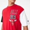 NEW ERA NBA CUT SEW OS TEE CHICAGO BULLS RED XXL