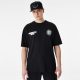 NEW ERA NBA LARGE GRPHC BP OS TEE BROOKLYN NETS BLACK M