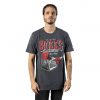 NEW ERA OLD SCHOOL SPORT TEE CHICAGO BULLS GREY L